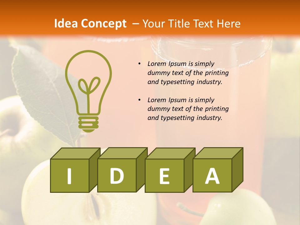 Sweet Ewer Fresh PowerPoint Template