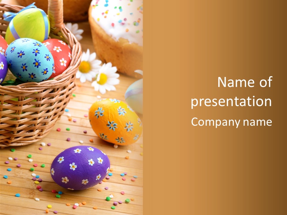 Decorate Napkin Good Friday PowerPoint Template