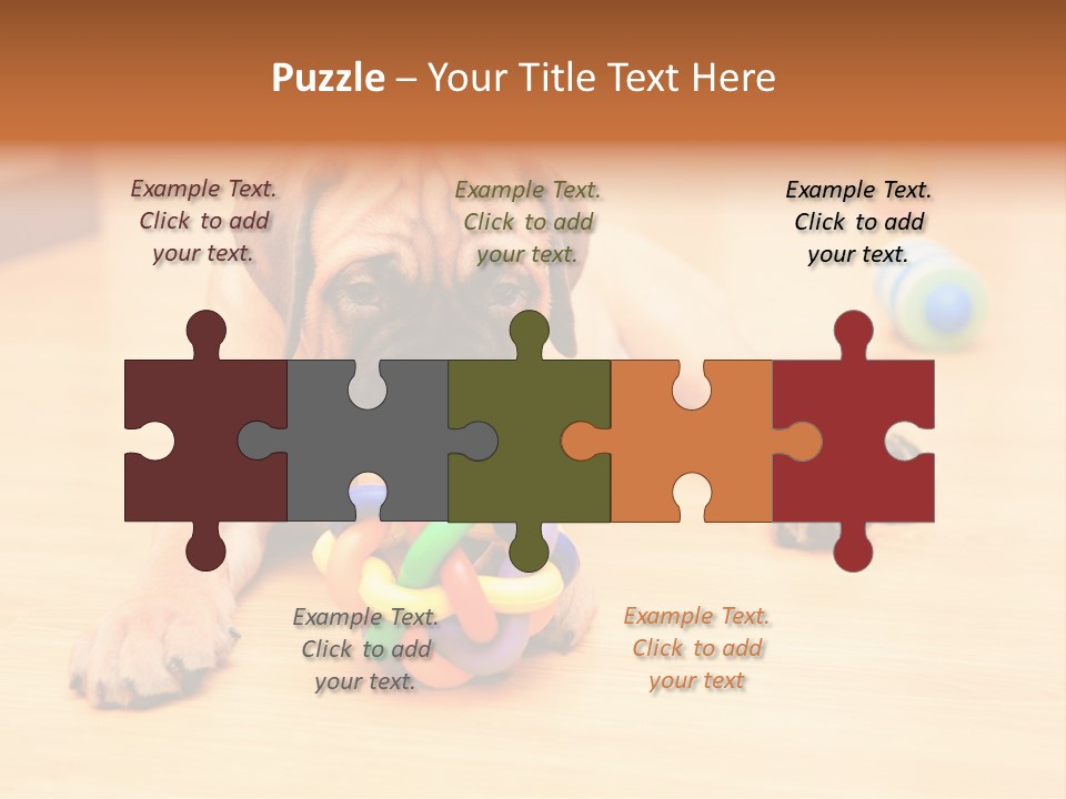 Young House Bullmastiff PowerPoint Template