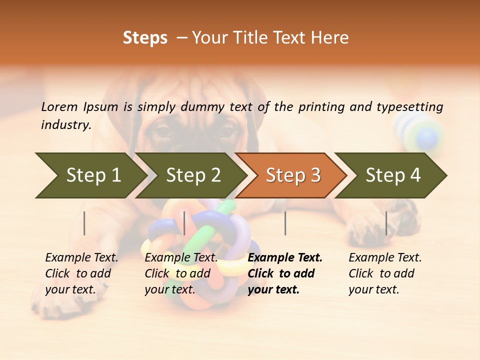 Young House Bullmastiff PowerPoint Template