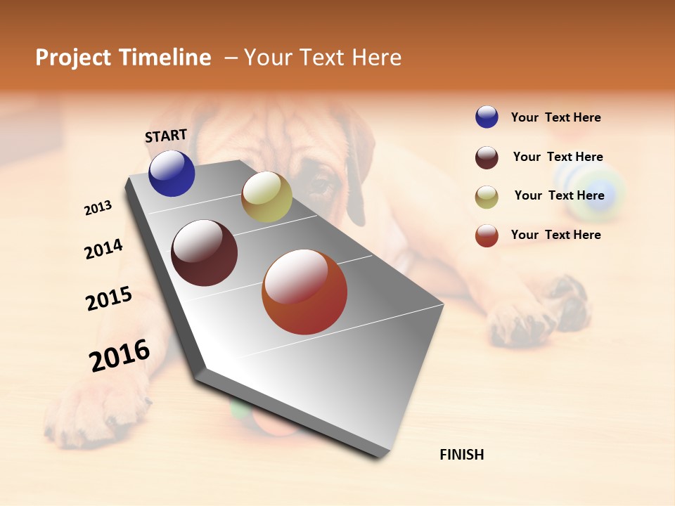 Young House Bullmastiff PowerPoint Template