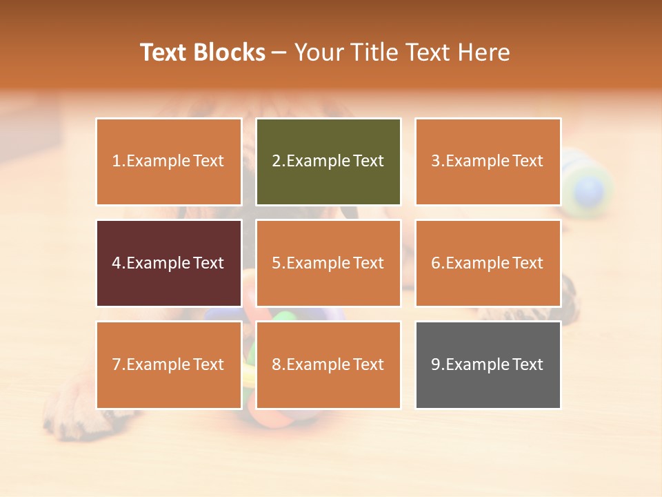 Young House Bullmastiff PowerPoint Template