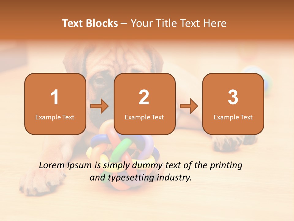 Young House Bullmastiff PowerPoint Template