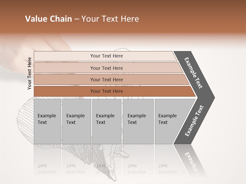 Graphic Male Drawing PowerPoint Template
