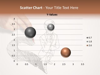 Graphic Male Drawing PowerPoint Template