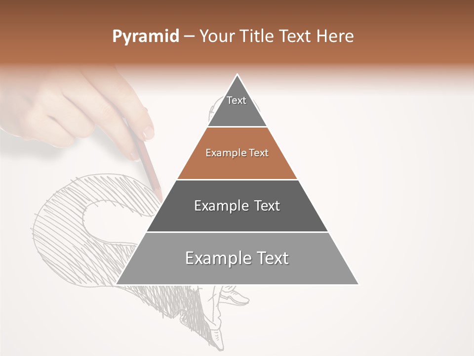 Graphic Male Drawing PowerPoint Template
