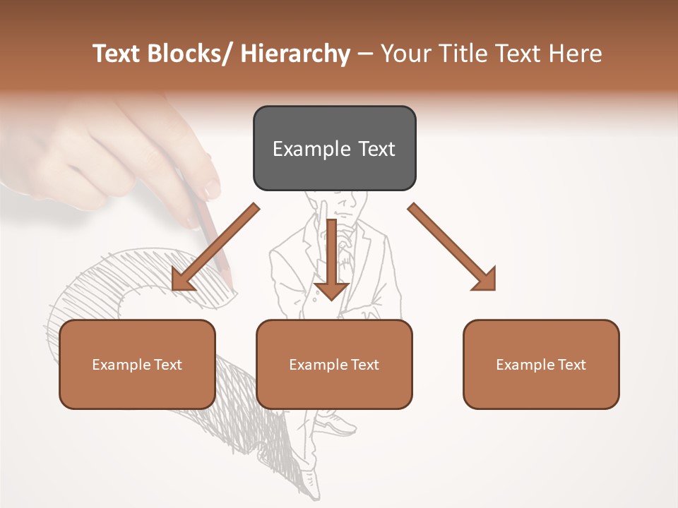 Graphic Male Drawing PowerPoint Template