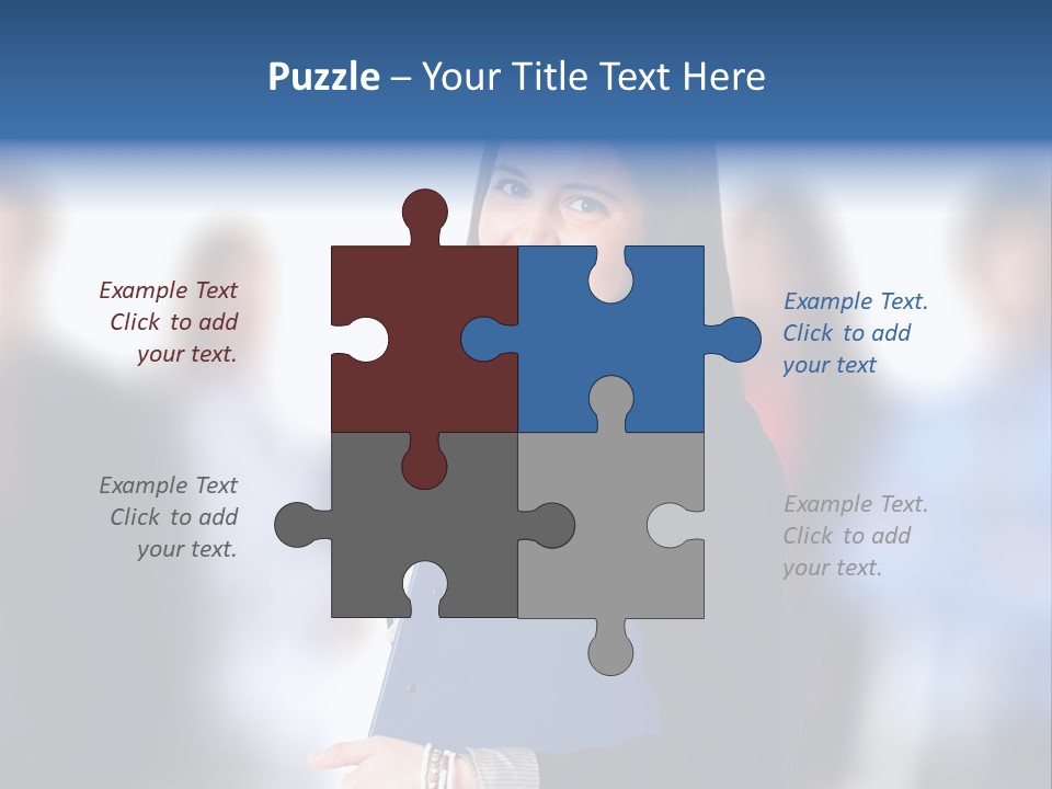 Businessman Worker Courage PowerPoint Template