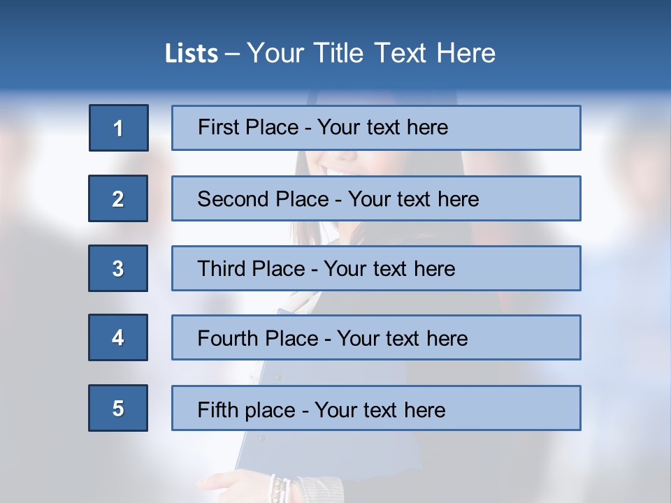 Businessman Worker Courage PowerPoint Template