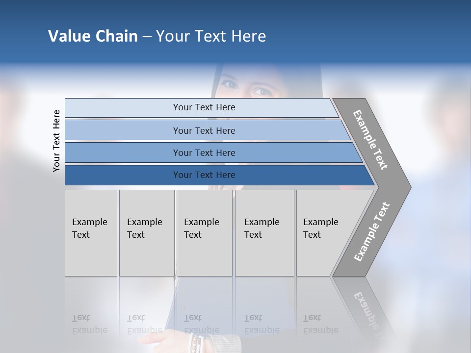Businessman Worker Courage PowerPoint Template