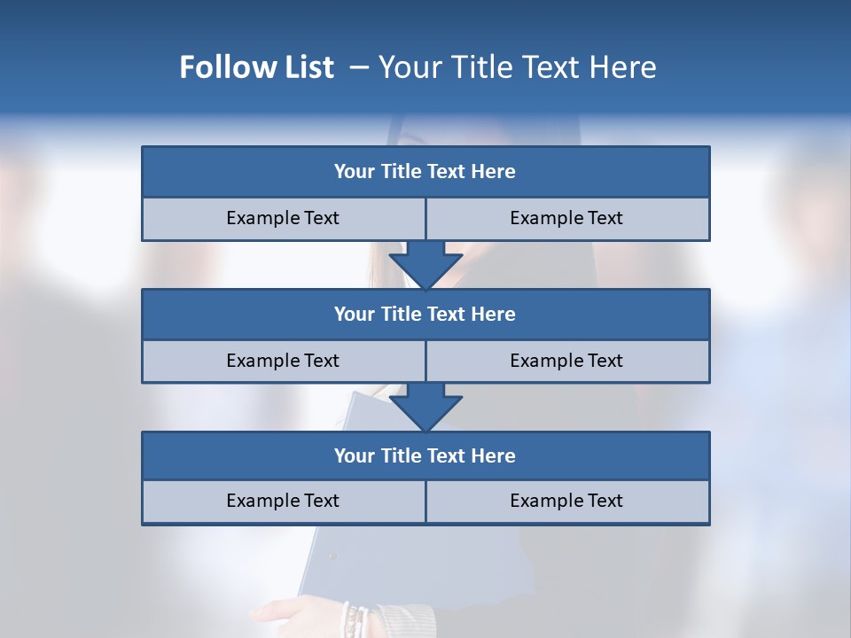 Businessman Worker Courage PowerPoint Template