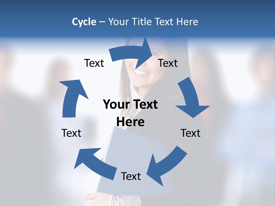 Businessman Worker Courage PowerPoint Template