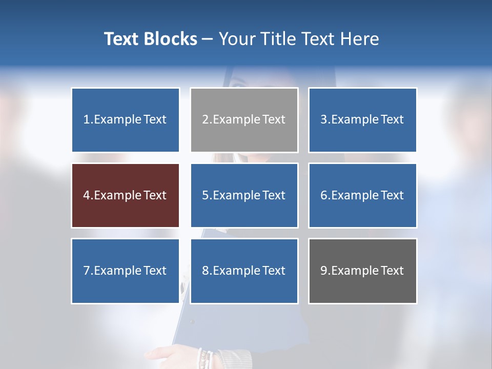 Businessman Worker Courage PowerPoint Template