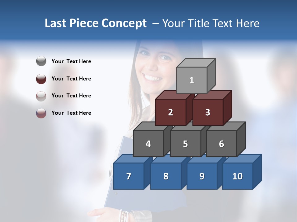 Businessman Worker Courage PowerPoint Template