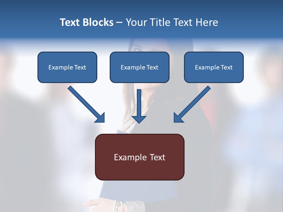 Businessman Worker Courage PowerPoint Template