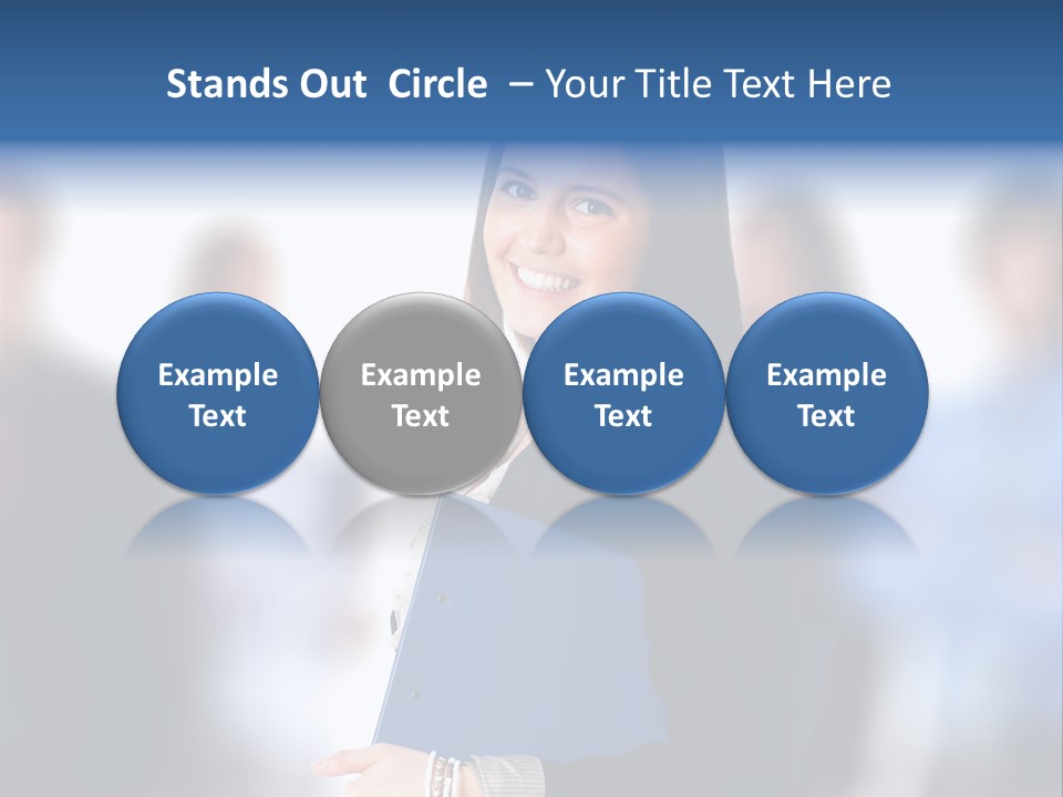 Businessman Worker Courage PowerPoint Template