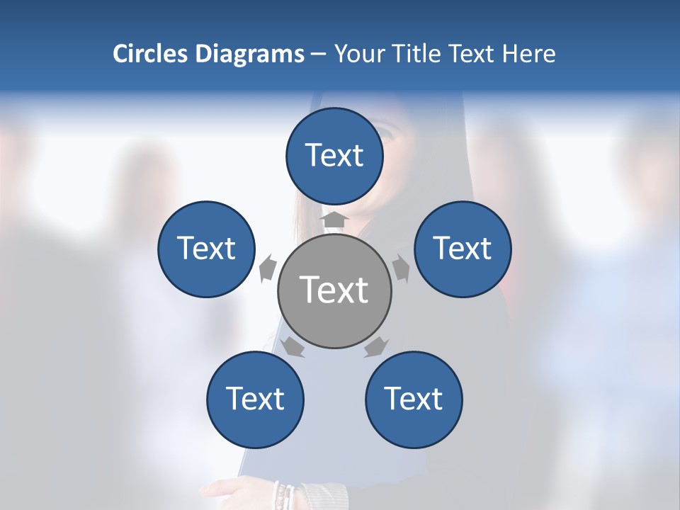 Businessman Worker Courage PowerPoint Template