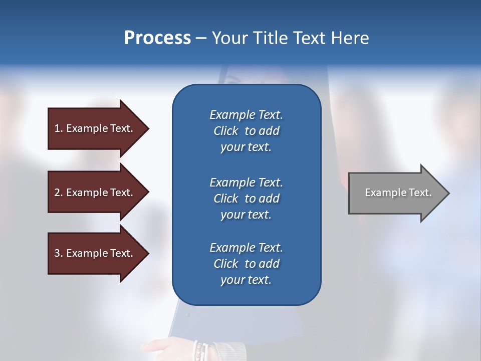 Businessman Worker Courage PowerPoint Template