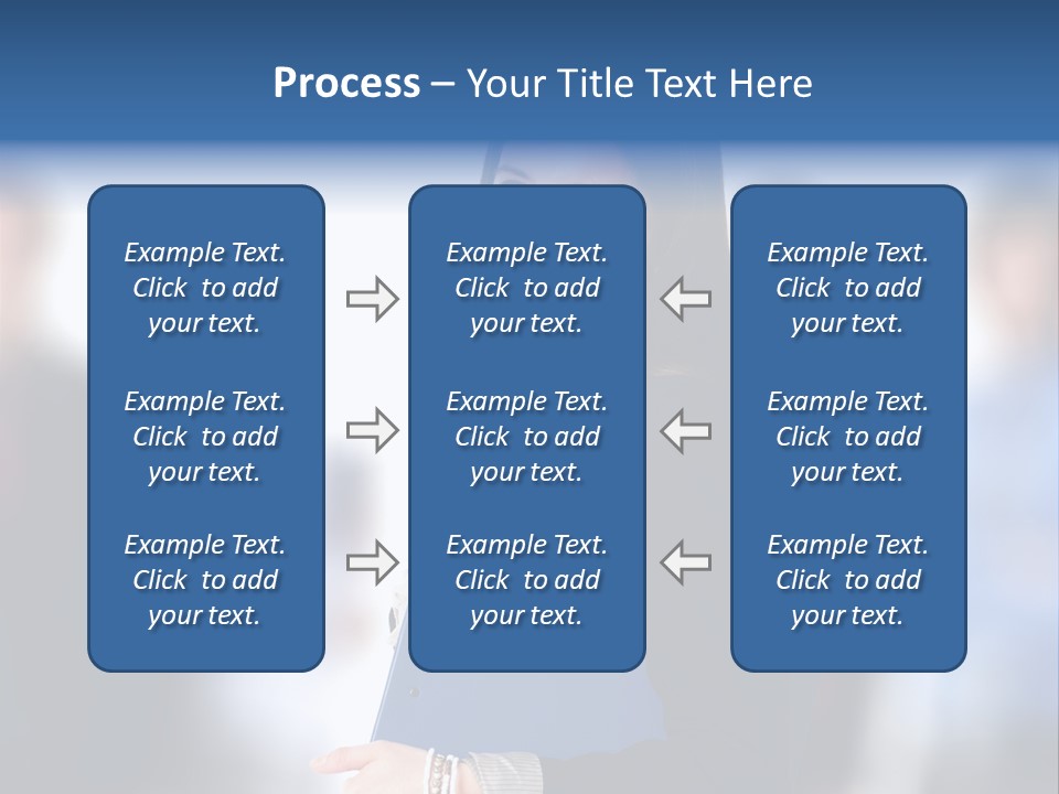 Businessman Worker Courage PowerPoint Template