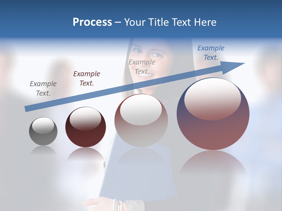 Businessman Worker Courage PowerPoint Template