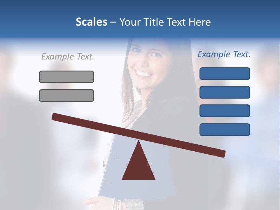 Businessman Worker Courage PowerPoint Template