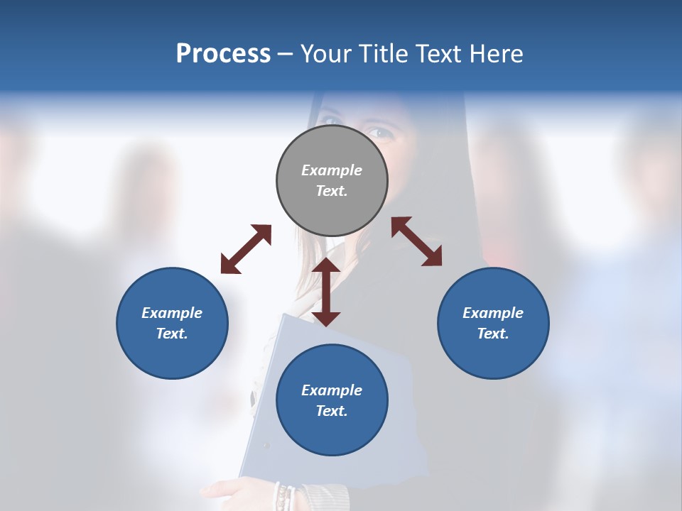 Businessman Worker Courage PowerPoint Template