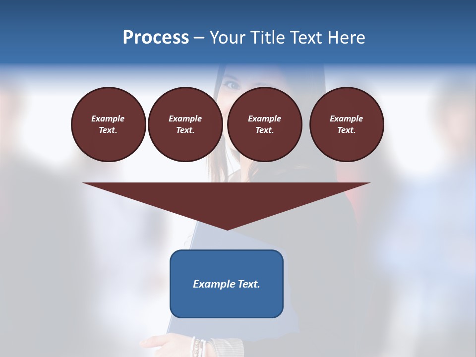 Businessman Worker Courage PowerPoint Template