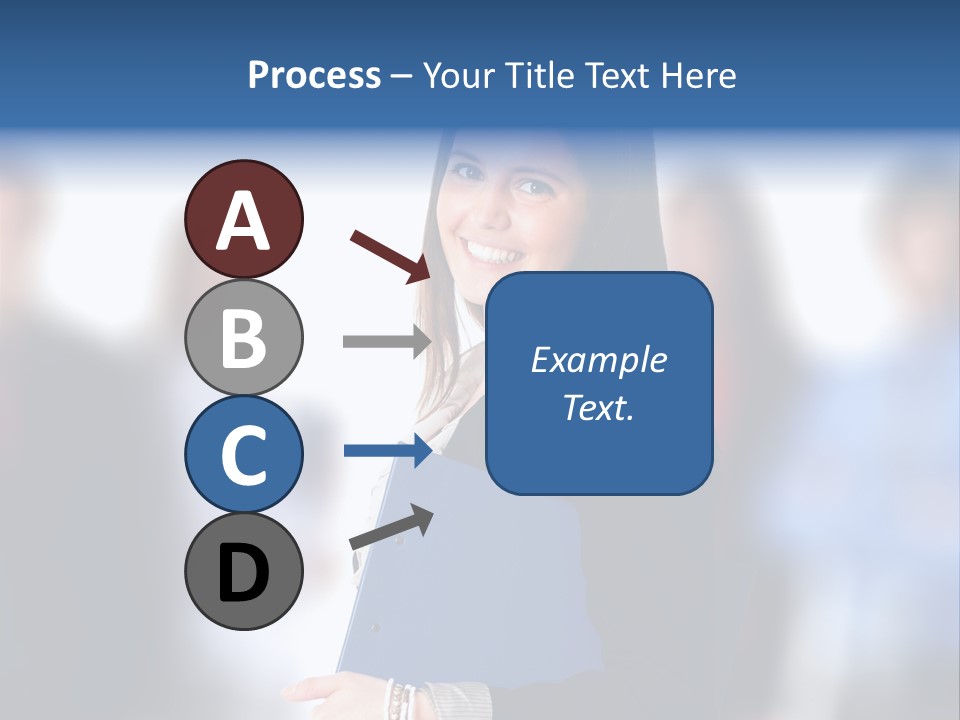 Businessman Worker Courage PowerPoint Template