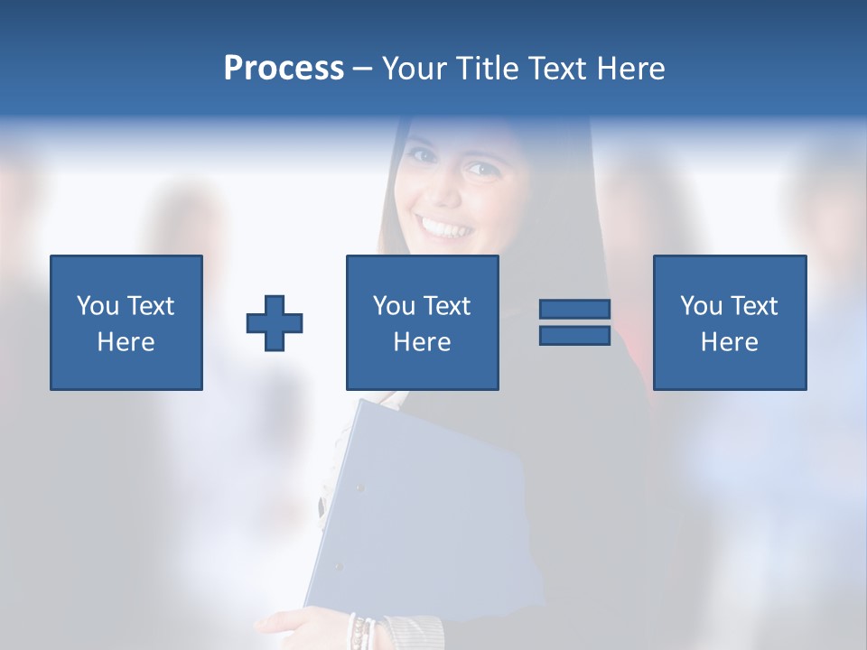 Businessman Worker Courage PowerPoint Template