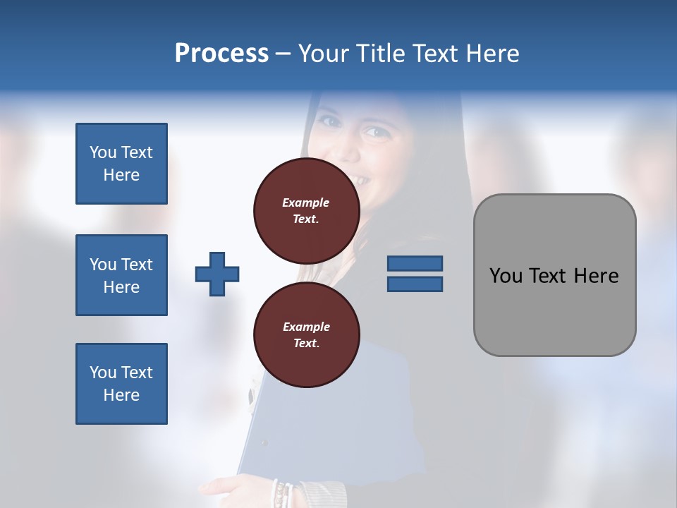 Businessman Worker Courage PowerPoint Template