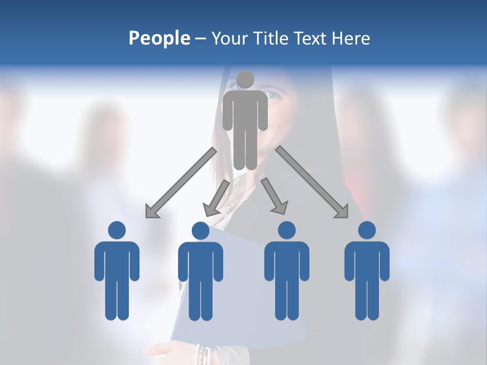 Businessman Worker Courage PowerPoint Template