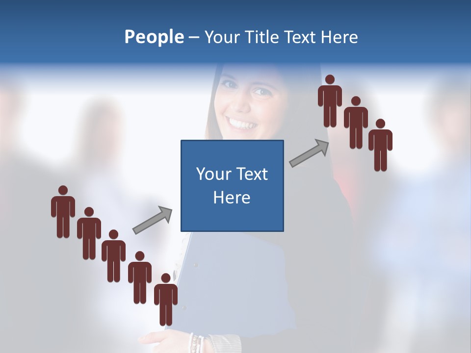 Businessman Worker Courage PowerPoint Template