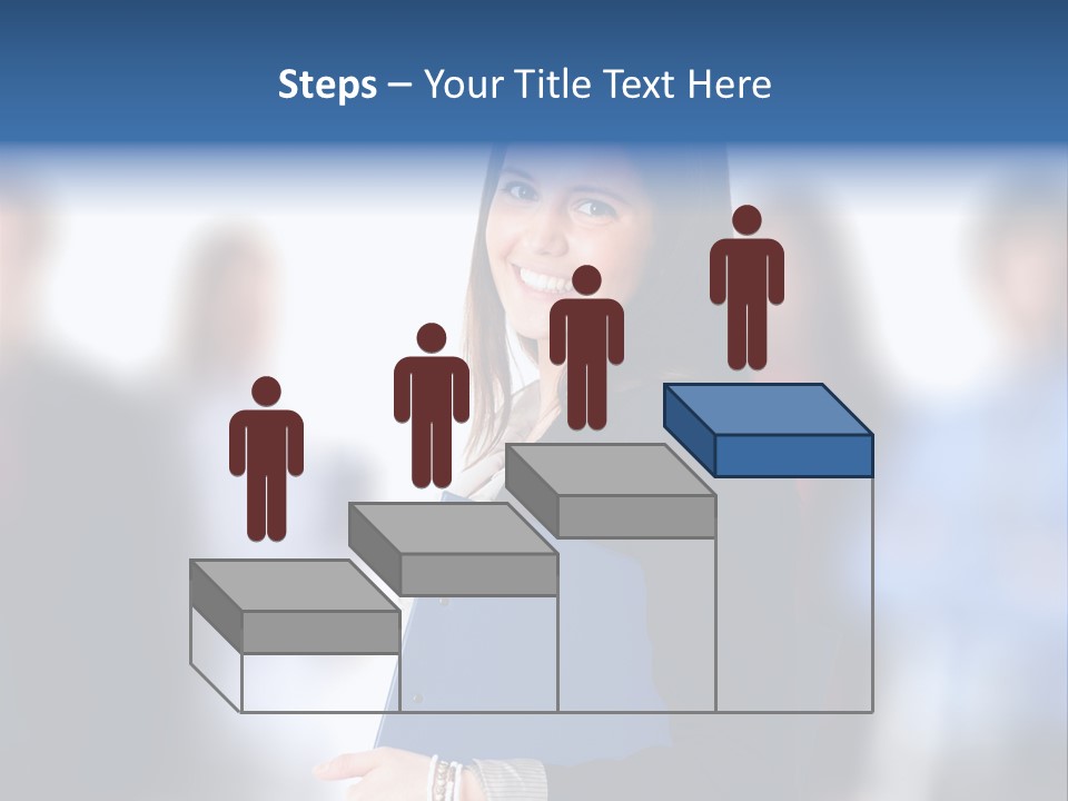 Businessman Worker Courage PowerPoint Template