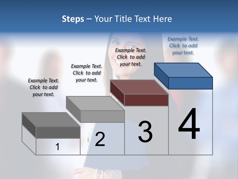 Businessman Worker Courage PowerPoint Template