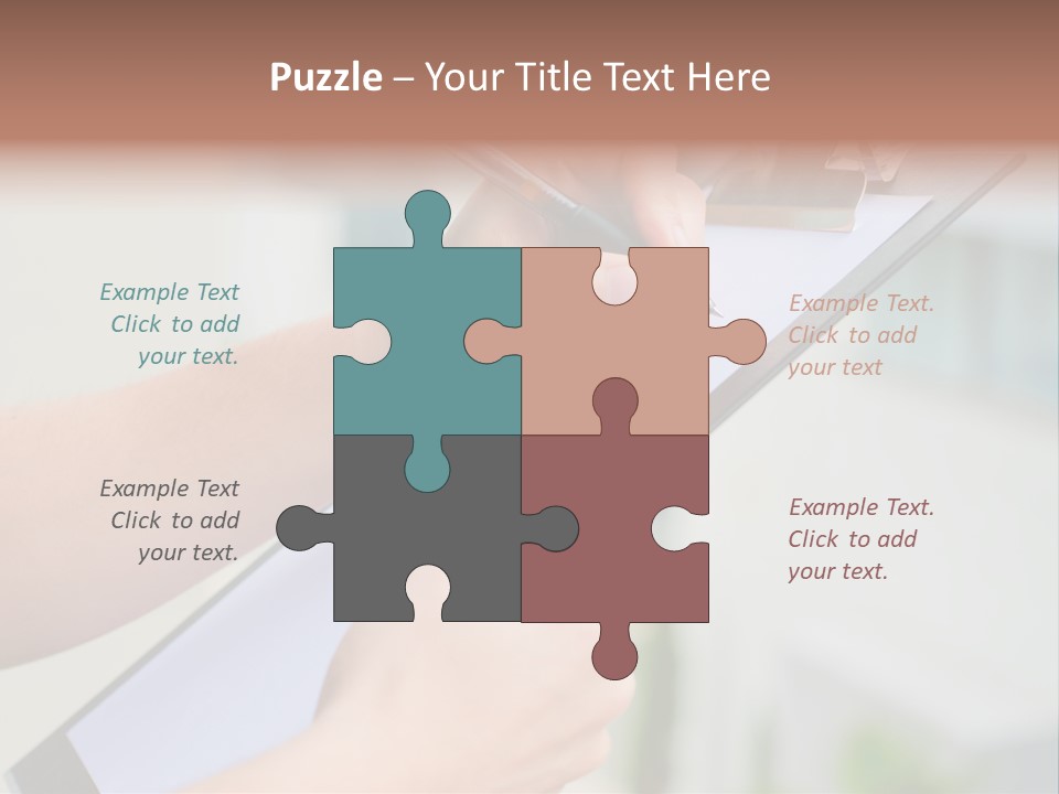 Blank Inspection Plan PowerPoint Template
