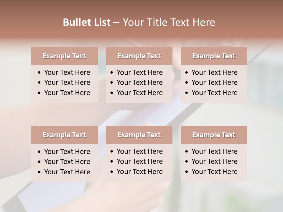 Blank Inspection Plan PowerPoint Template