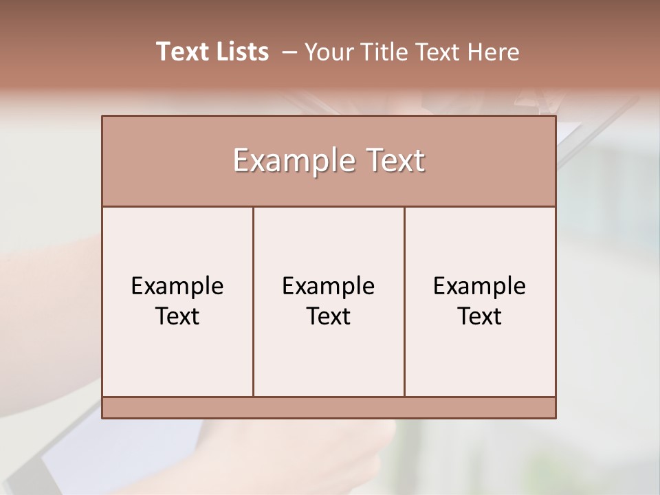 Blank Inspection Plan PowerPoint Template