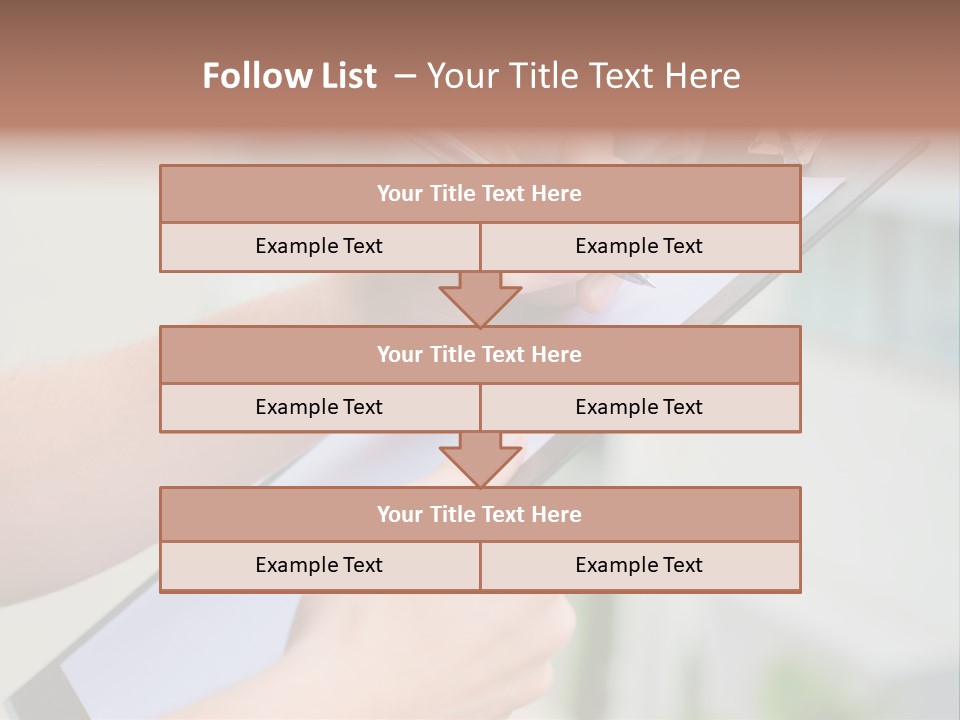 Blank Inspection Plan PowerPoint Template