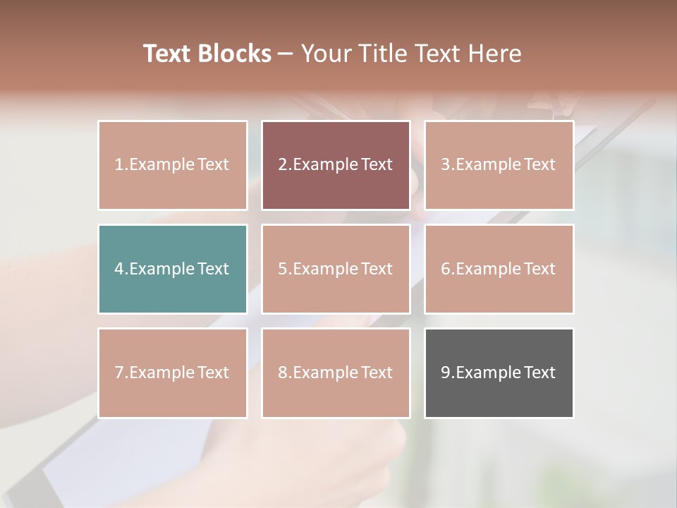 Blank Inspection Plan PowerPoint Template
