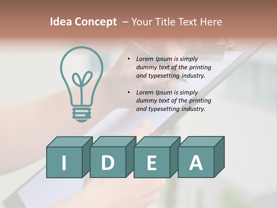Blank Inspection Plan PowerPoint Template