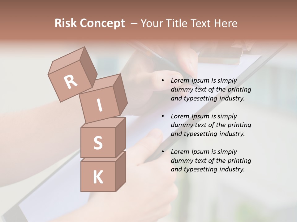 Blank Inspection Plan PowerPoint Template