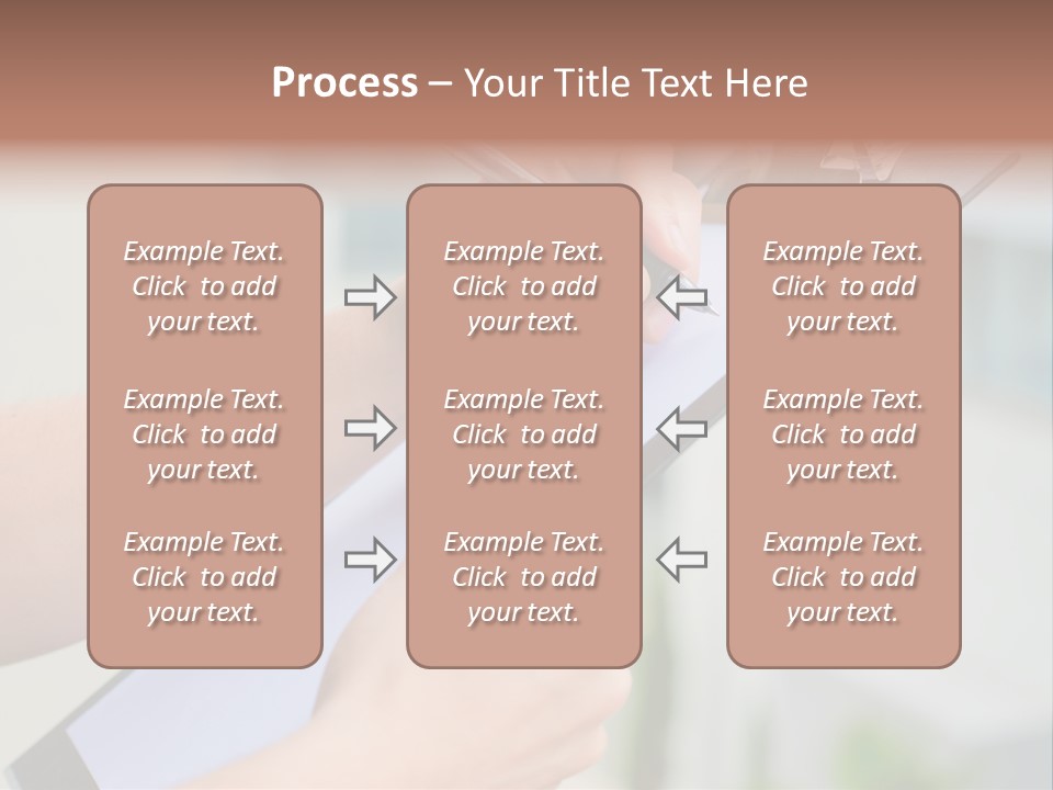 Blank Inspection Plan PowerPoint Template