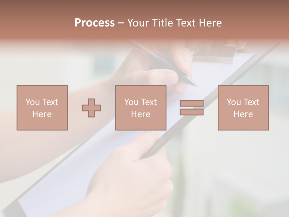 Blank Inspection Plan PowerPoint Template