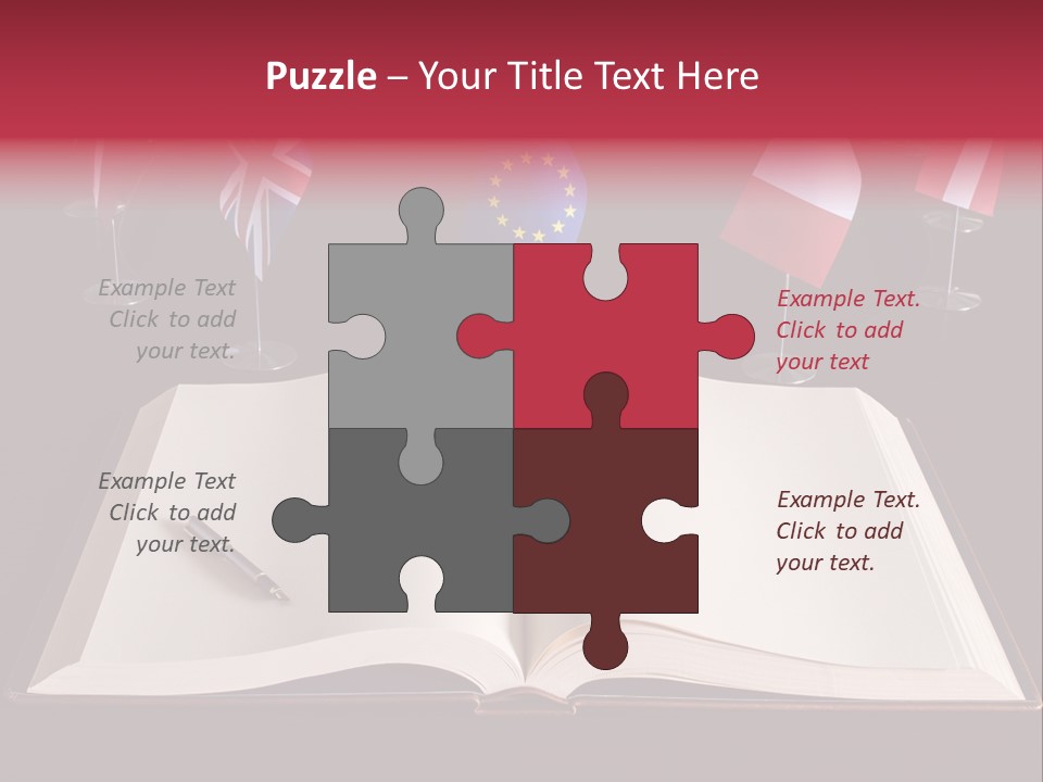 Partner Act Recession PowerPoint Template