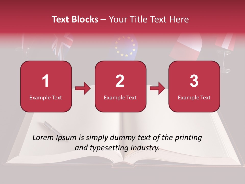 Partner Act Recession PowerPoint Template