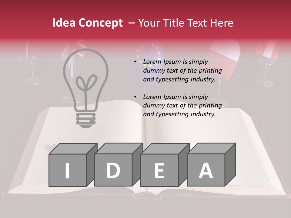 Partner Act Recession PowerPoint Template