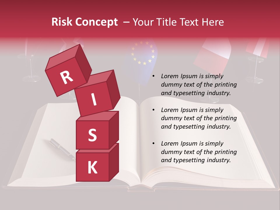 Partner Act Recession PowerPoint Template
