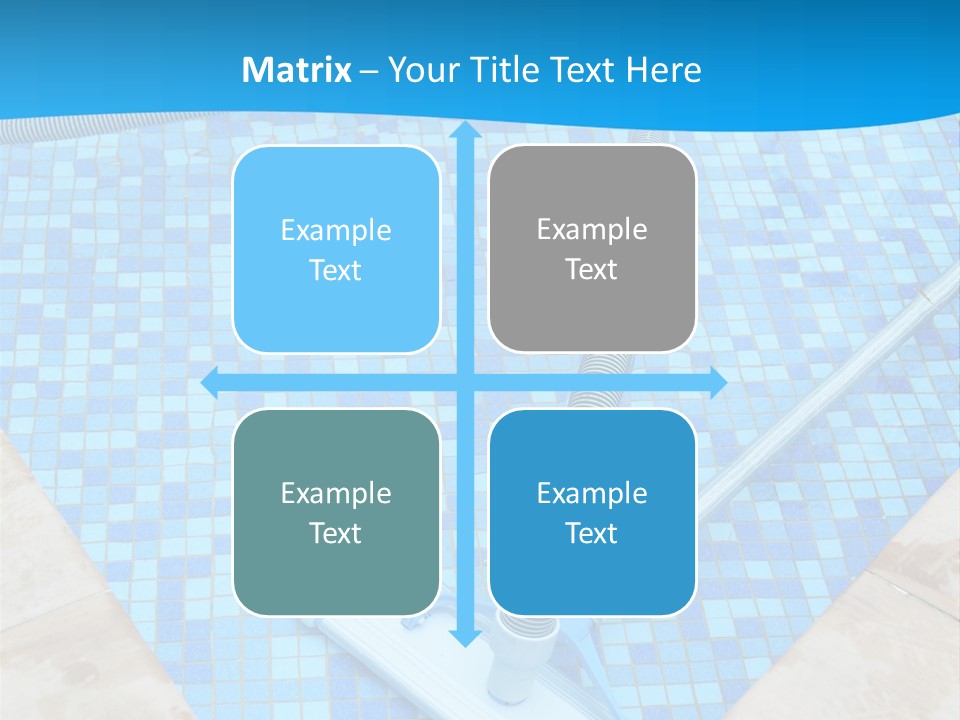 Automation Nobody Blue PowerPoint Template