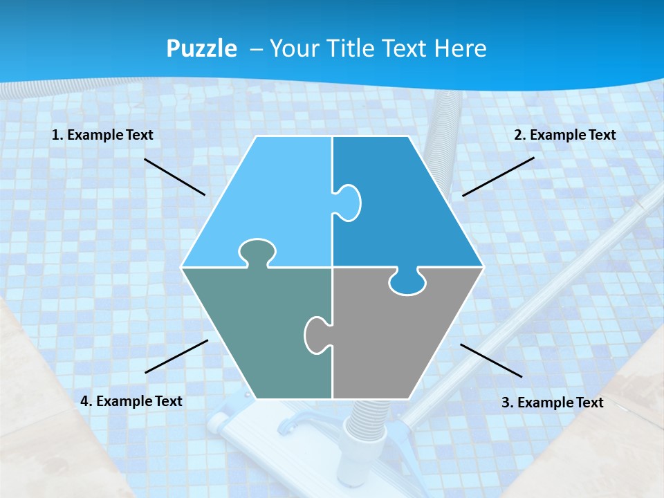 Automation Nobody Blue PowerPoint Template