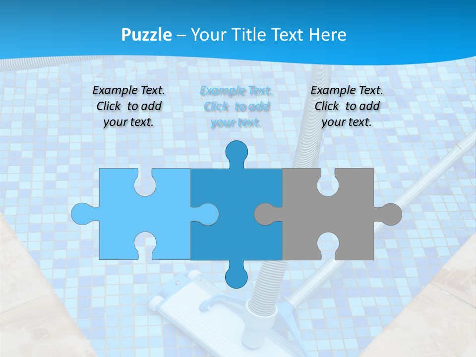 Automation Nobody Blue PowerPoint Template